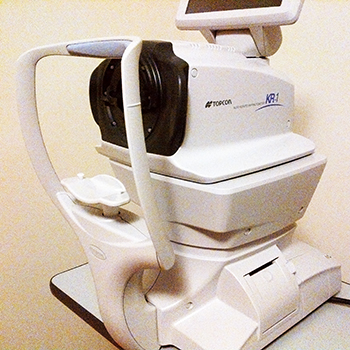 image of optometry machine